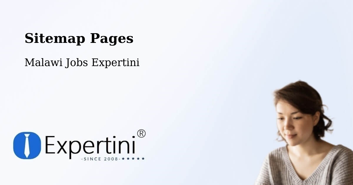 Sitemap Pages - Blantyre - Malawi Jobs Expertini